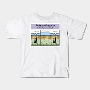 Pride and Prejudice (abridged) Kids T-Shirt